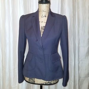 Anne Klein Navy Suit Top